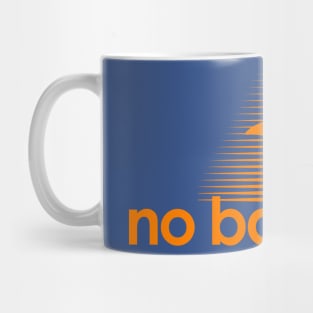 No Balance Logo Orange Mug